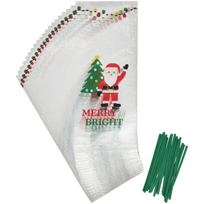 Sacos de Celofane Merry&Bright