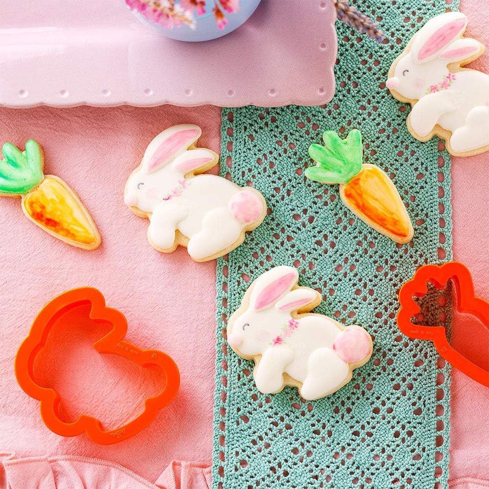 Cortante Bolachas Cenoura e Coelho da Páscoa Decora