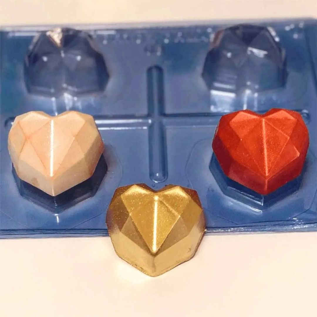 Forma de Trufa Coração Diamond