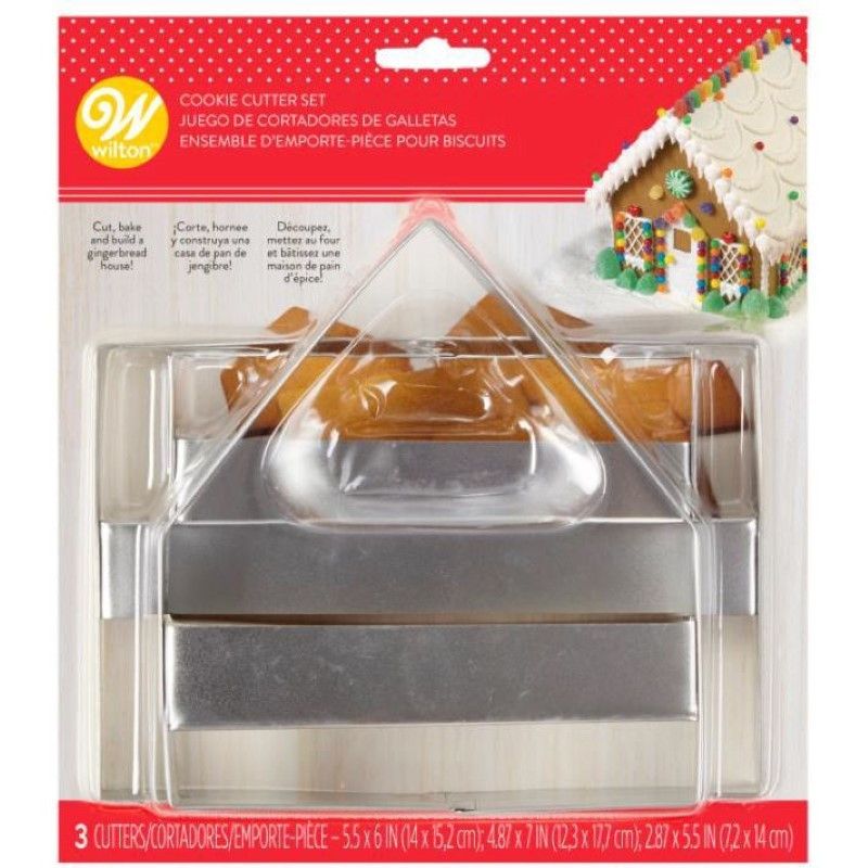 Conjunto Cortadores Casa de Gengibre Wilton