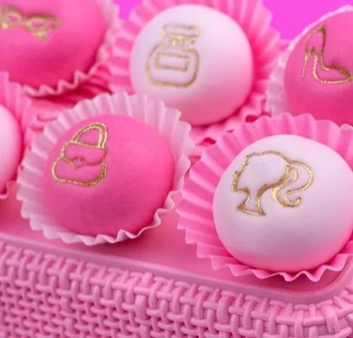 Kit Carimbos Femininos 2 cm Brigadeiro