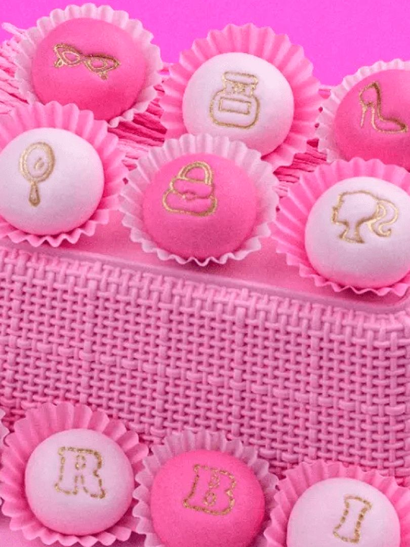 Kit Carimbos Femininos 2 cm Brigadeiro
