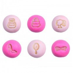 Kit Carimbos Femininos 2 cm Brigadeiro