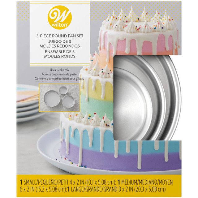 Conjunto 3 Formas de Bolos