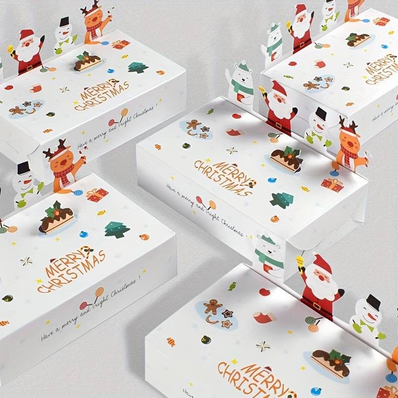 Caixa Papel de Natal