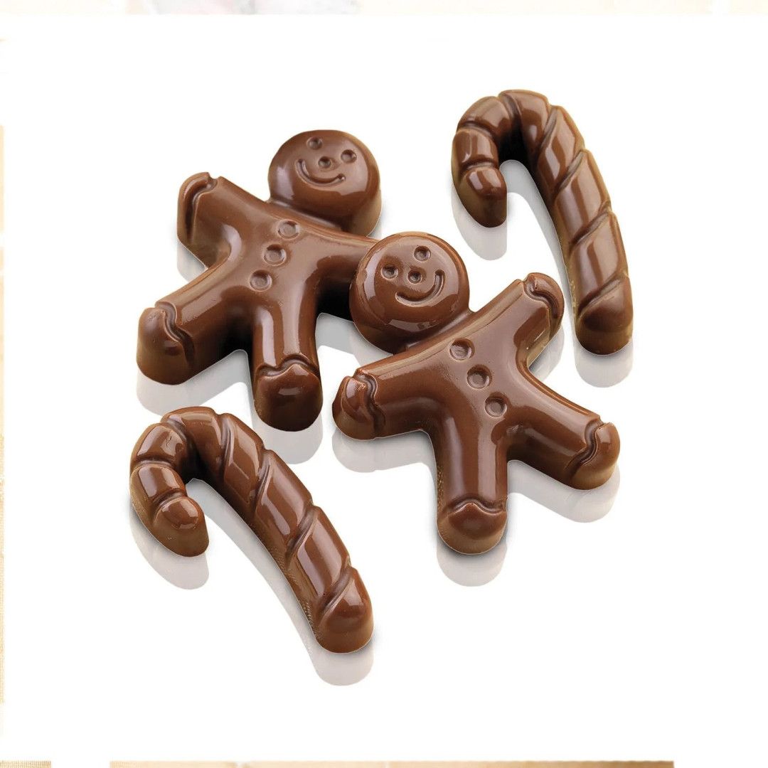 Molde Silicone para Chocolate Mr.Ginger