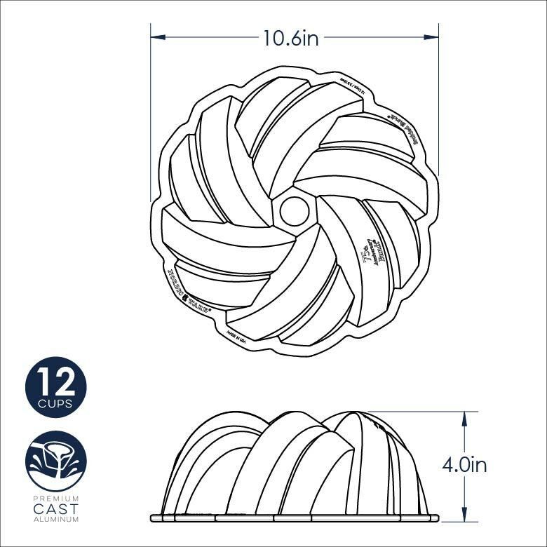Forma Nordic Ware Braided Pan