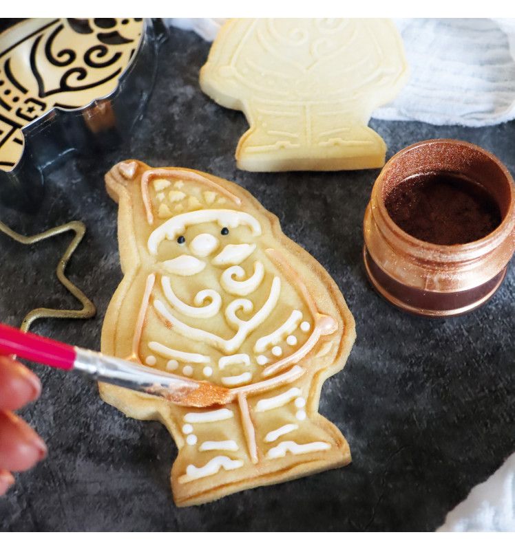 Cortador e Carimbo de Bolachas Pai Natal