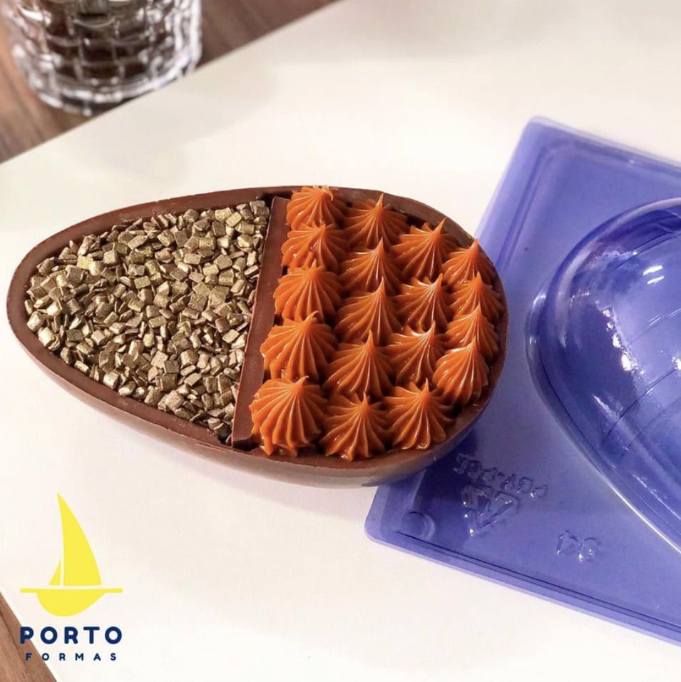 Molde Ovo para 2 recheios 350 Gr Porto Formas
