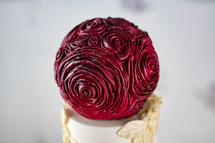 Molde Rosas Karen Davies Ruffled Roses