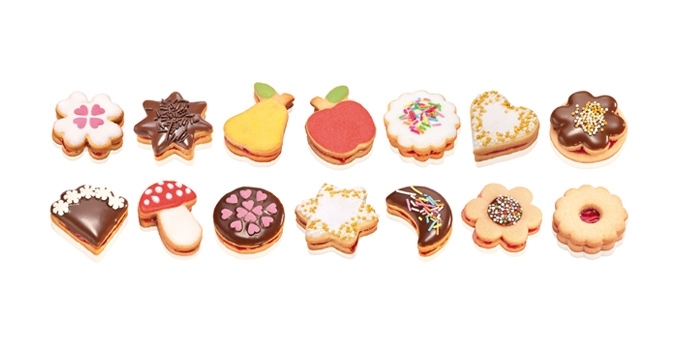 Corta massas tradicional DELÍCIA, 13 pcs