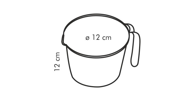 Medidor com bico DELÍCIA 1.0 l