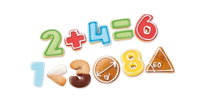 Corta massas números DELÍCIA KIDS, 21 pcs