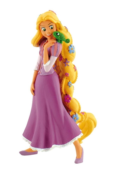 Rapunzel e Pascal 