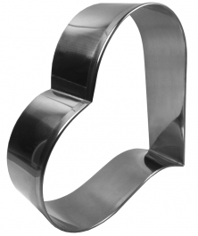 Aro Coração em Inox