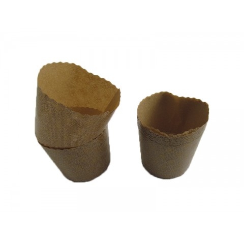 Forma descartável para bolo individual 4.5x7cm