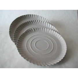 Prato Cartão Branco 32 cm 