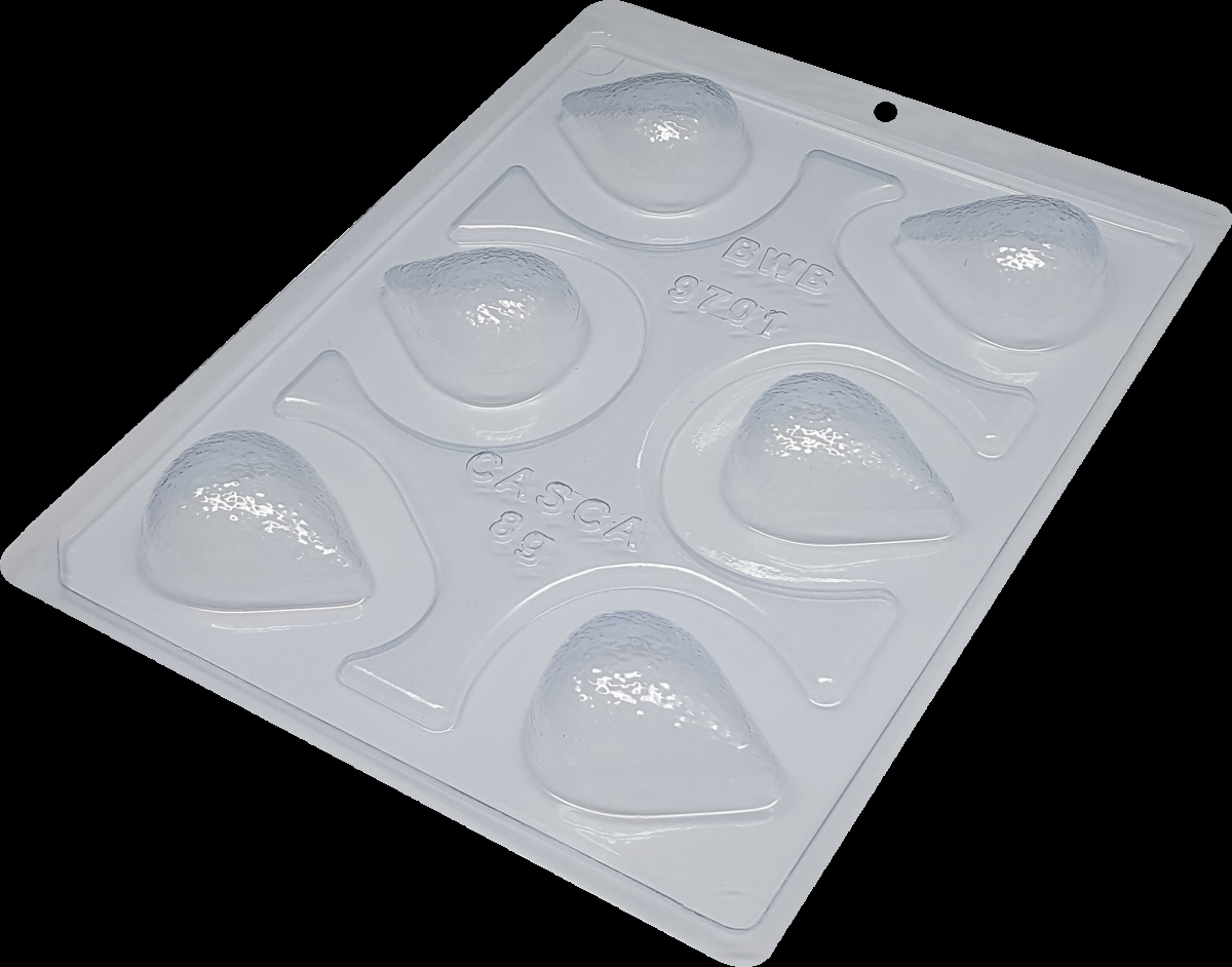 Molde para chocolate BWB Coxinha (3 partes)