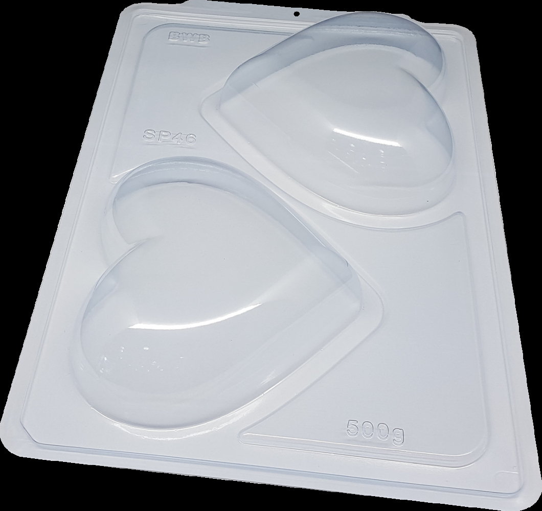 Molde para Chocolate BWB Coração Especial ( 3 partes ) 