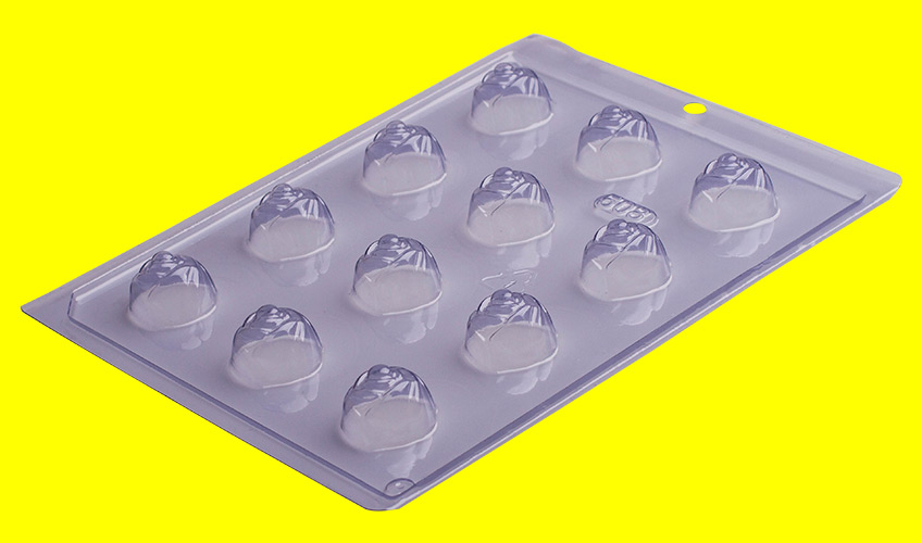 Molde para chocolate Bombom rosa