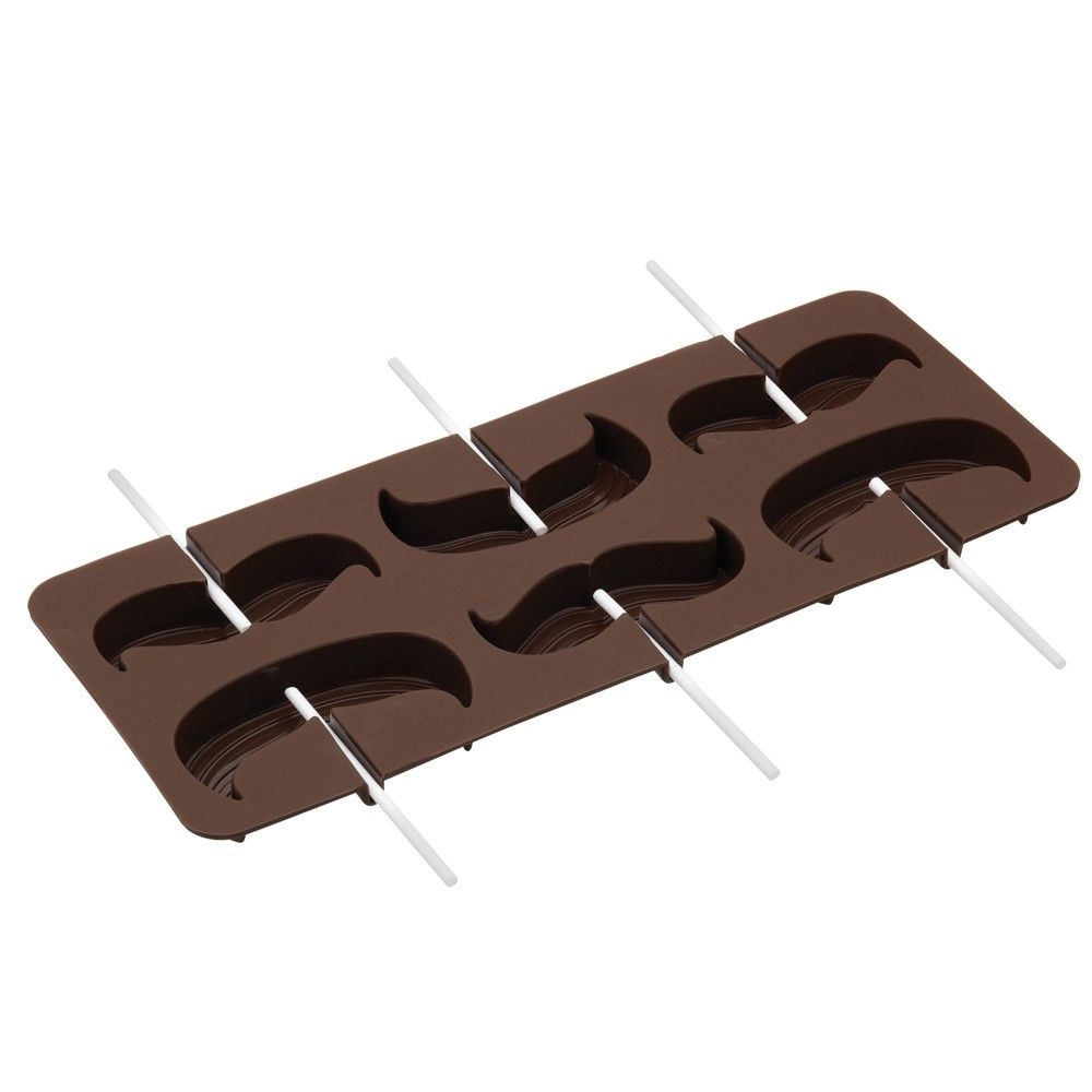 Molde para Chocolate em silicone Bigode