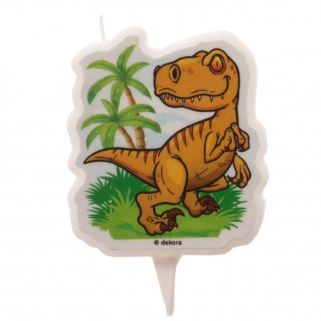 VELA DINOSSAURO 7,5CM