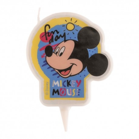 VELA MICKEY MOUSE 7,5 CM