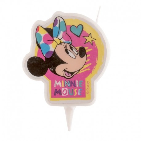 VELA MINNIE MOUSE 7,5 CM