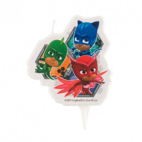 VELA ANIVERSÁRIO PJ MASKS