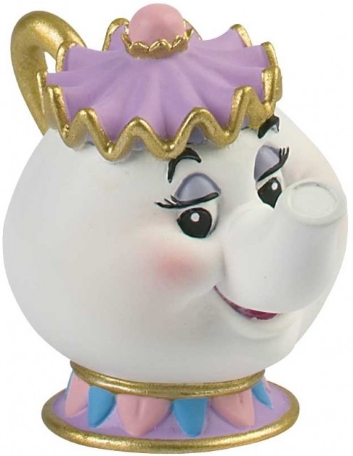 Figura Bule Madame Samovar Princesa Bela e o Monstro PVC