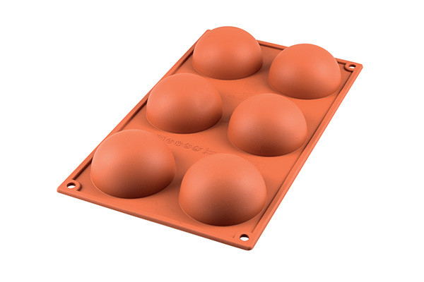 Molde em silicone Meia esfera ( Silikomart )