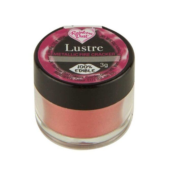 Pó de brilho metallic fire cracker