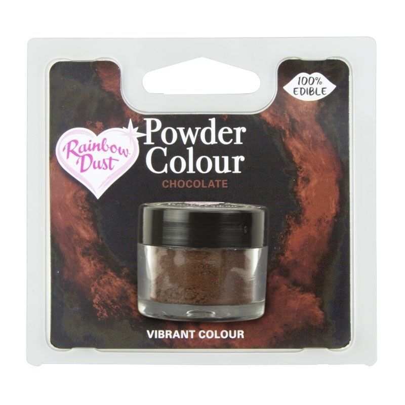 Powder colour chocolate