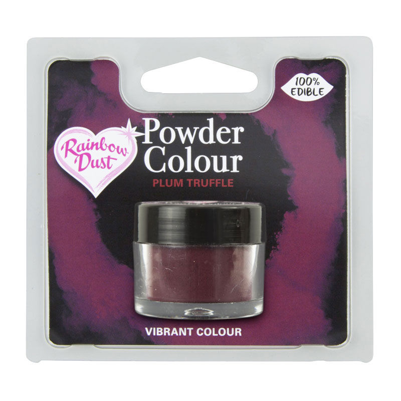 Powder colour plum truffle