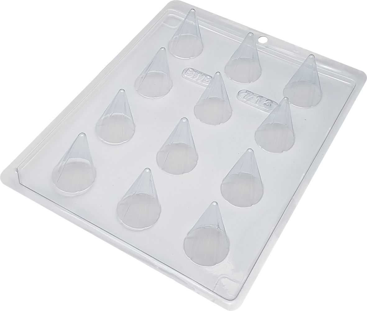 Molde para chocolate Cone inclinado