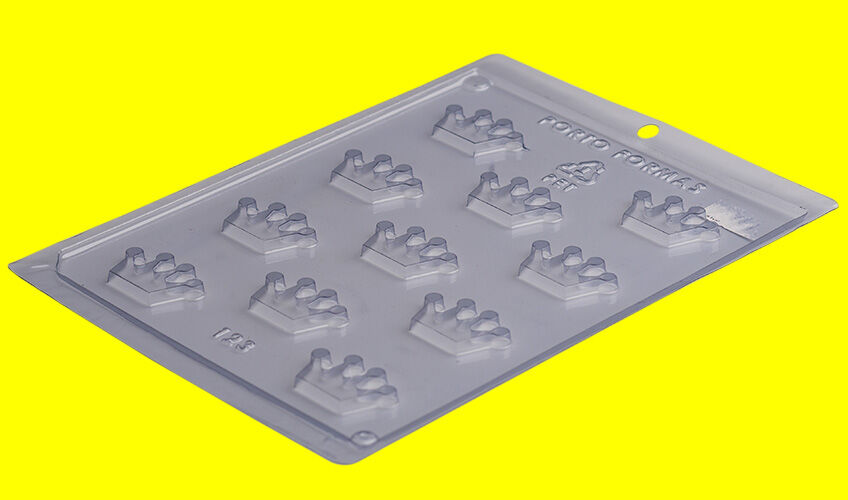 Molde para chocolate Coroa