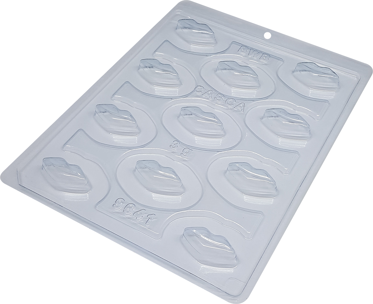 Molde para Chocolate BWB Mini boca Especial ( 3 partes ) 