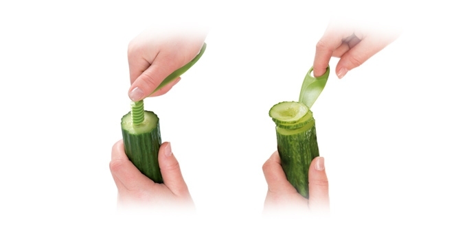 Cortador espiral de pepino PRESTO CARVING