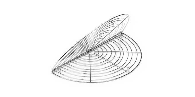 Grelha dobrável DELÍCIA, ø 32 cm