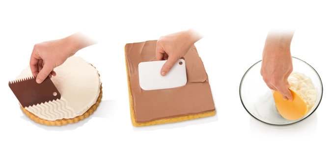 Espátulas DELÍCIA, 3 pcs