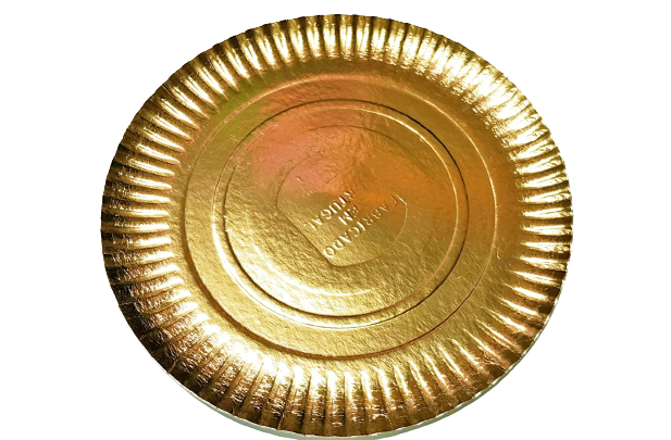 Prato Redondo Dourado 27cm