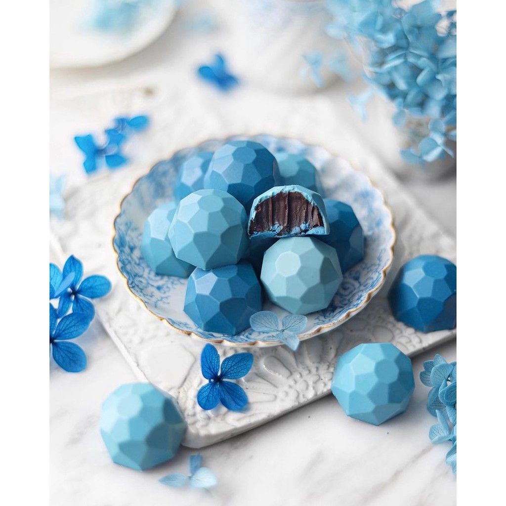 Molde para chocolate Bombom diamante