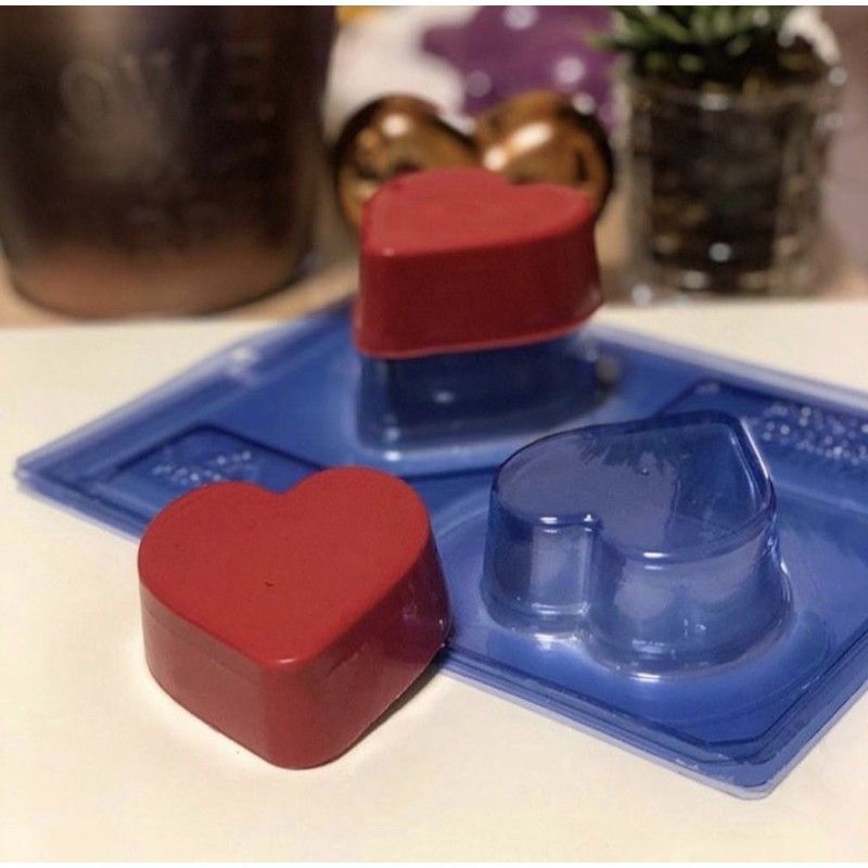 Moldes para Chocolate Pão de Mel Coração alto ( Especial 3 partes )