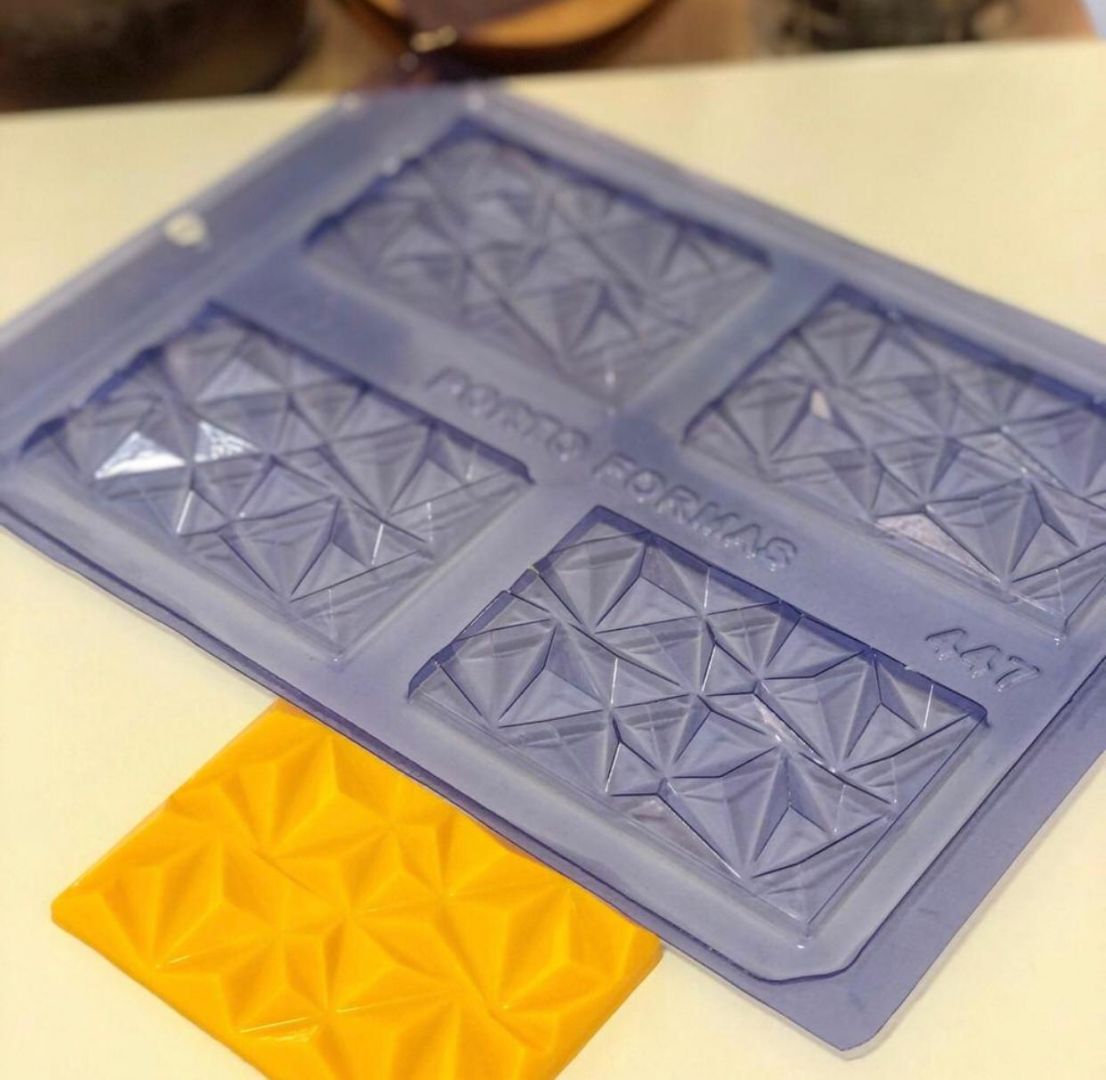 Molde para Chocolate Tablete 3D