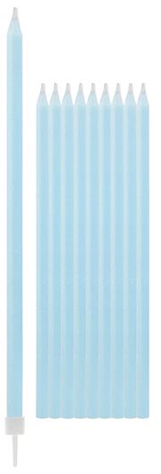 Vela Azul bebé 10  cm 