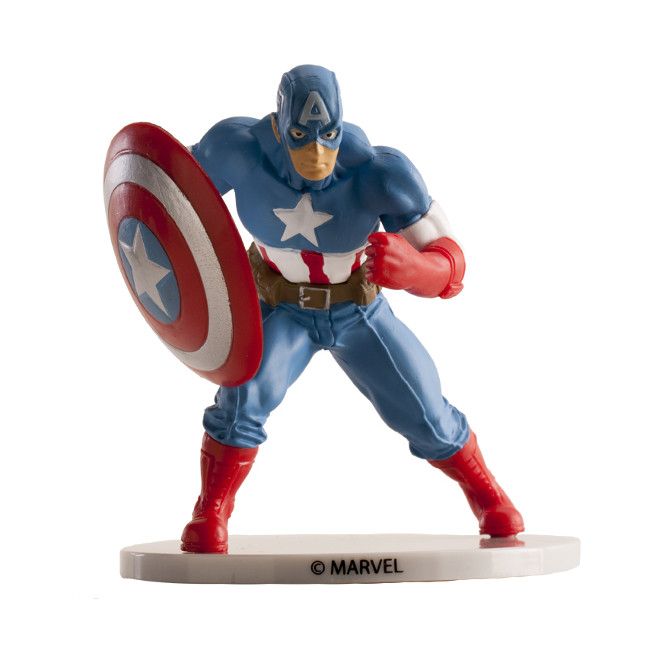Capitão América Marvel -PVC 8cm