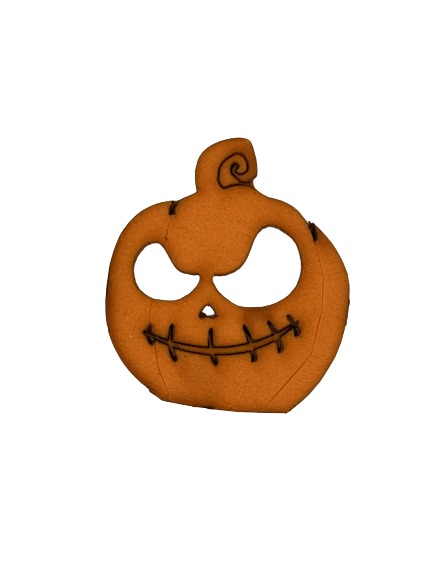 Abóbora Assustadora em Açúcar Halloween
