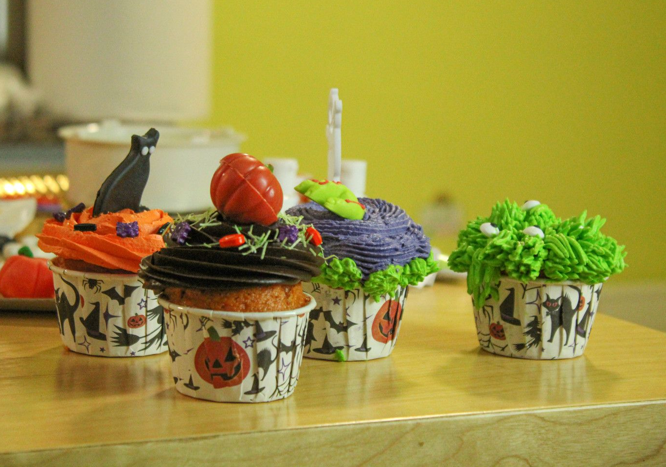 Muffins/Cupcakes de Halloween sabor a Cenoura