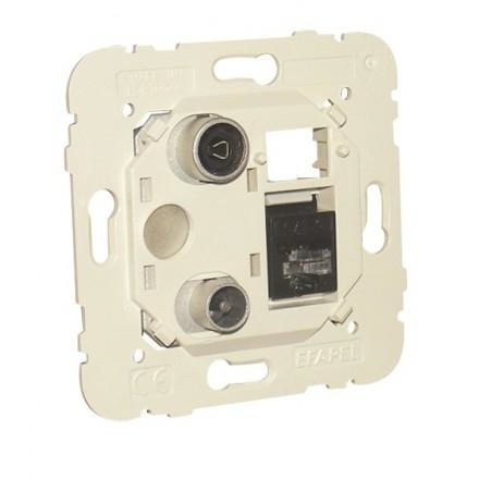 Strada 21534-tomada-mista-r-tv-rj45-cat-6-utp-estrela