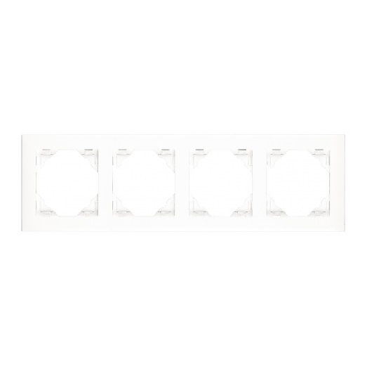 Strada 90940-tbr-espelho-quadruplo-branco